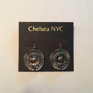 Chelsea NYC Silver Tone Earrings